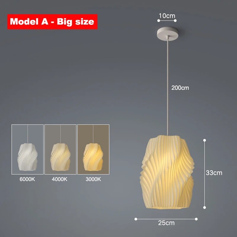lustre créatif moderne suspendu restaurant cuisine chambre enfants déco éclairage - vue 11 sur 15