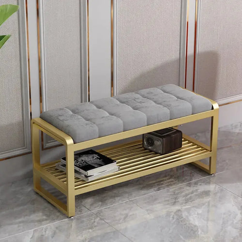 meuble à chaussures design en métal pour espace réduit