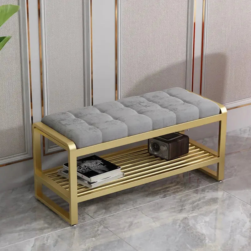 meuble à chaussures design en métal pour espace réduit - vue 8 sur 8