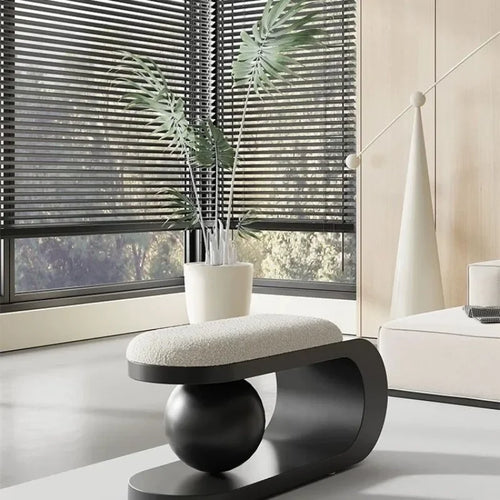 Nordic Light Luxury Home Furnishings, Shoe Changing Doors, Living Room Sofa, Bar shoe Stool,Creative Low Stool,Simple shoe Stool