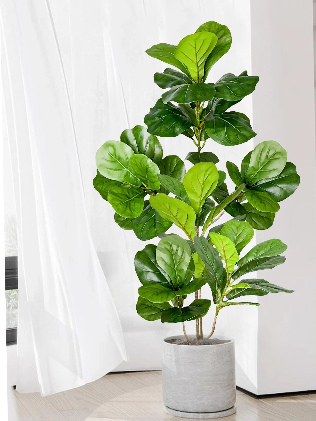 grand arbre ficus artificiel pour décoration intérieure et extérieure - vue 4 sur 10