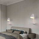 Rotating wall light with shelf and spotlight switch for decoration