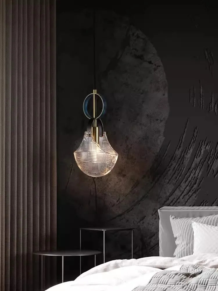 suspension art déco cristal luminaire élégant pour intérieur moderne - vue 5 sur 30