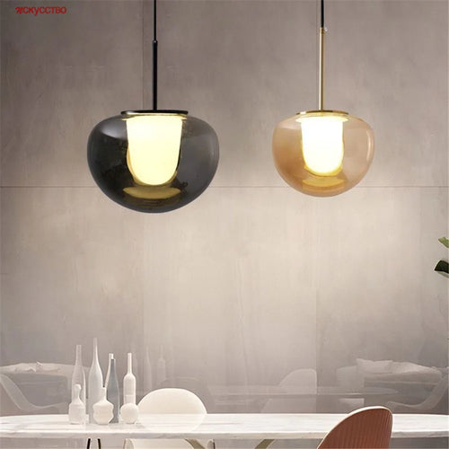 suspension en verre au design italien moderne pour décoration intérieure - vue 8 sur 8