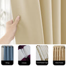 Rideau occultant sur mesure grande hauteur style moderne