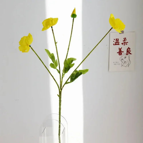 fleurs artificielles en soie pour décoration de mariage et table - vue 9 sur 23