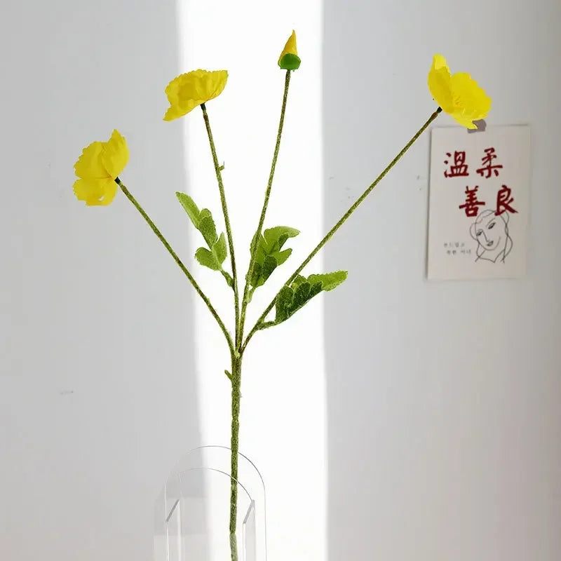 fleurs artificielles en soie pour décoration de mariage et table - vue 8 sur 23