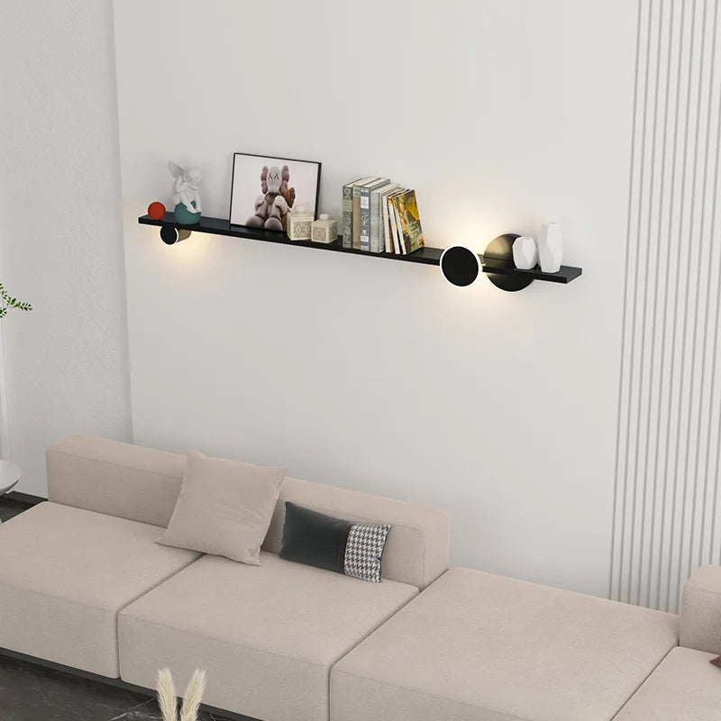 Applique murale led minimaliste 3000k en métal pour - vue 5 sur 10
