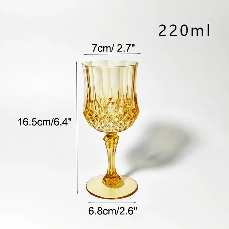 Flutes champagne plastique acrylique elegantes pour fete mariage - vue 7 sur 7