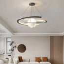 Modern nordic minimalist luxury circular ceiling light