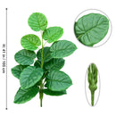 Artificial monstera plant with realistic leaves for indoor decoration