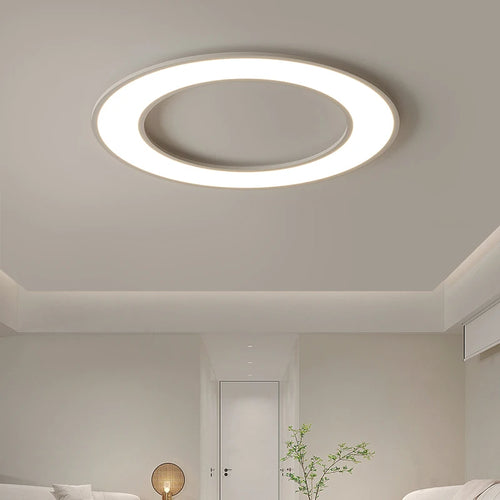 plafonnier ultra-mince moderne à leds pour éclairage intérieur décoratif