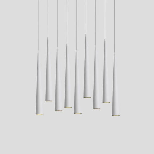 suspension led anti-éblouissement à intensité variable tube long