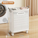 Foldable Laundry Basket, Large Capacity Mobile Laundry Basket,versatile and Durable,bedroom,bathroom,laundry Room, Snack Storage