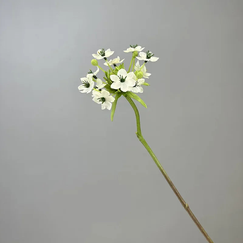 fleurs artificielles en soie velours pour décoration élégante - vue 8 sur 10