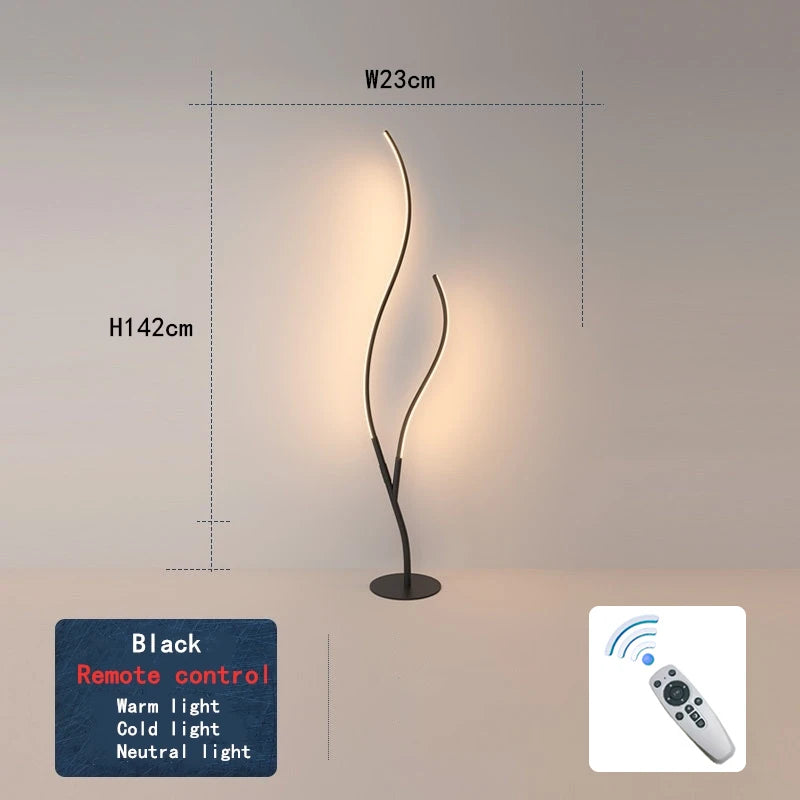 Lampes de sol en forme d'arbre - vue 12 sur 16