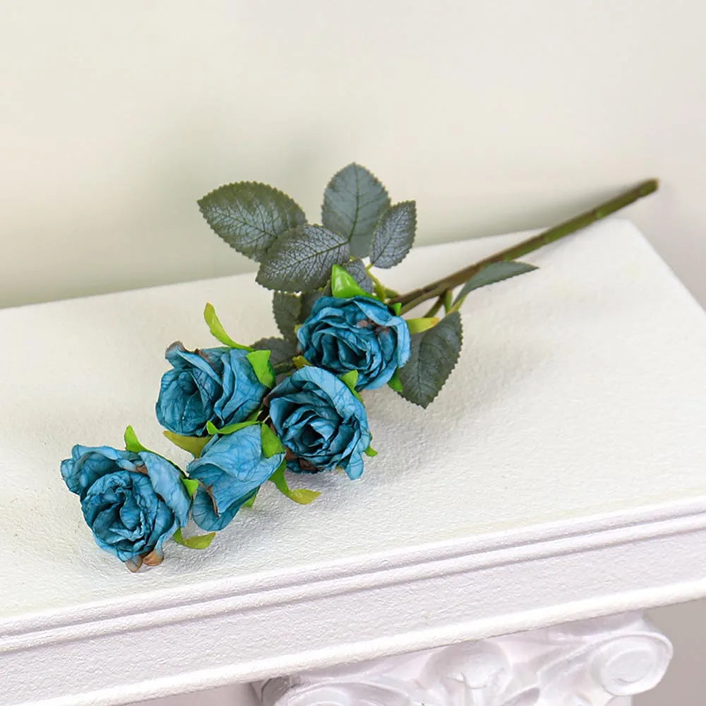 fleurs de rose artificielles pour mariage anniversaire et décoration festive - vue 10 sur 13