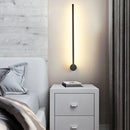 Minimalist long strip LED wall light for indoor decoration