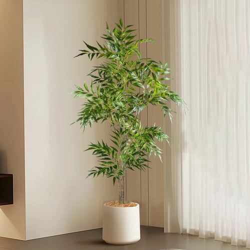 Large realistic artificial palm tree for indoor and outdoor decoration - vue 2 sur 9