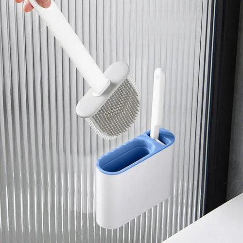 brosse de toilette à séchage rapide avec support mural et nettoyage efficace - vue 2 sur 9