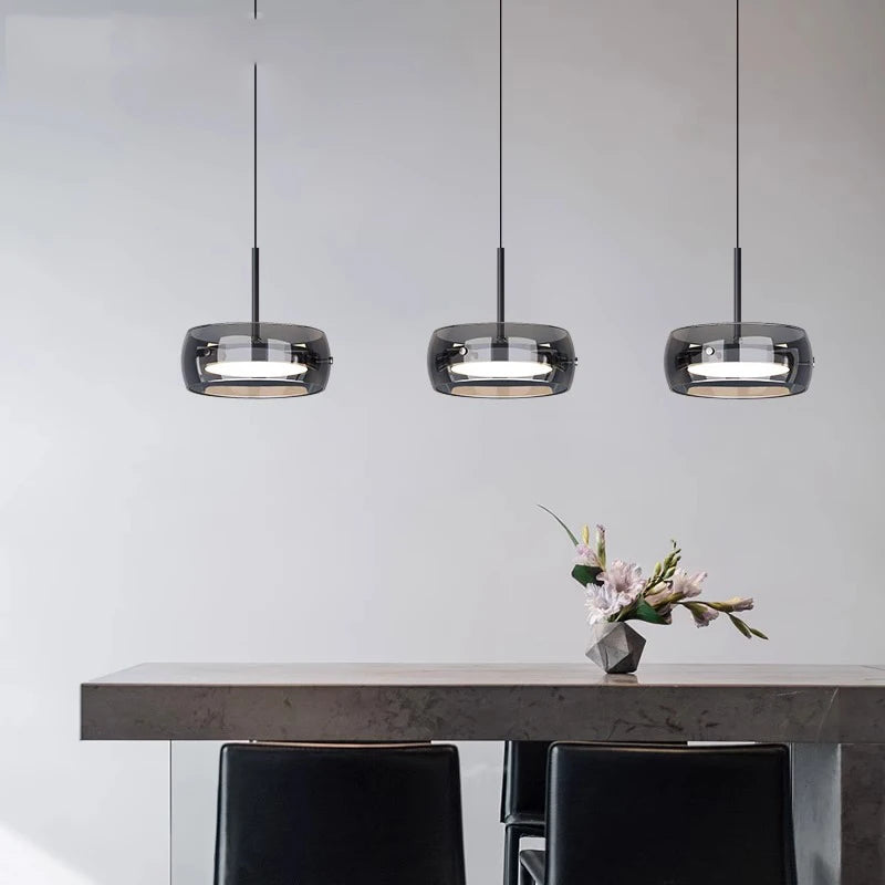 lustre décoratif pour intérieur avec lampes suspendues
