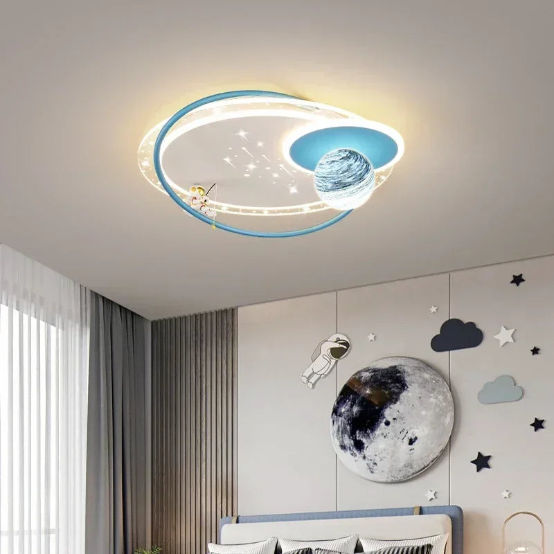 Plafonnier pour enfants Plafonds LED modernes Lustre pour chambre d'enfant Lumières Décoration de la maison Éclairage de chambre de filles et de garçons2023 - vue 4 sur 12