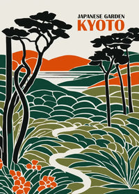 Vintage Japanese culture mount fuji wall art posters