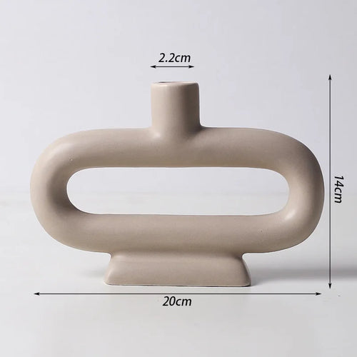 bougeoir nordique en béton pour décoration intérieure moderne - vue 15 sur 14