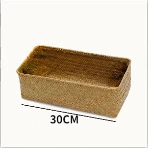 panier de rangement en osier pour cuisine et pique-nique - vue 7 sur 12
