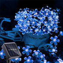 Solar garden fairy string lights for outdoor decoration