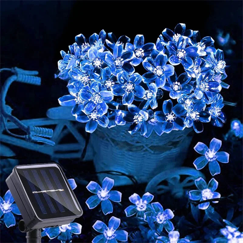 Solar garden fairy string lights for outdoor decoration - vue 2 sur 11