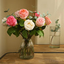 Artificial latex roses for elegant and realistic decoration