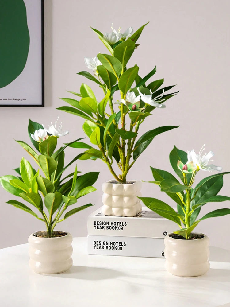 plantes artificielles tropicales pour décoration intérieure et extérieure - vue 5 sur 12