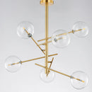 suspension en verre moderne pour décoration créative et élégante