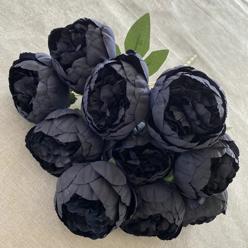 bouquet de pivoines artificielles pour mariage et décoration élégante - vue 19 sur 21