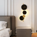 horloge murale led design nordique en acrylique pour décoration intérieure