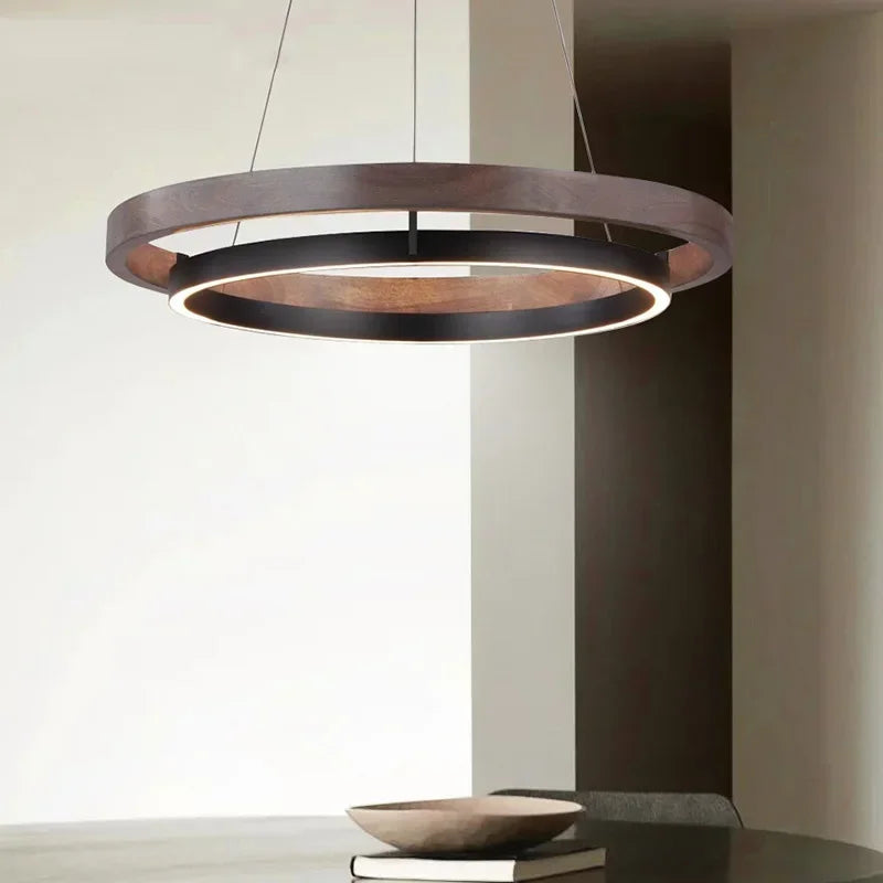 Lustre design anneau moderne - vue 4 sur 12