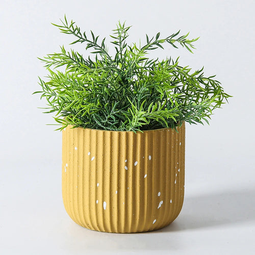 moule en silicone pour pot de fleurs design vertical en béton