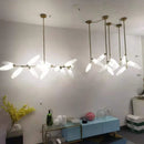 lustre moderne en verre design forme de raisin suspendu