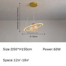 suspension créative terre lune football design original