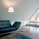 Nordic design swivel arm metal floor lamp for indoor use