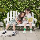 chaise adirondack pour enfants en bois résistante pour jardin et balcon