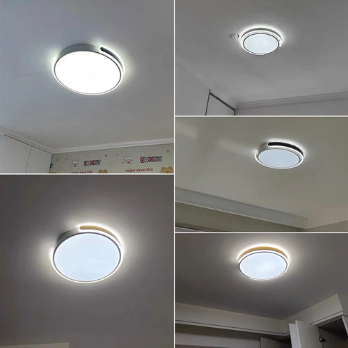 Modern minimalist LED ceiling light nordic chandelier home decoration - vue 6 sur 18
