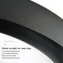 Minimalist circular LED ceiling light for indoor decor
