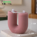 bougies parfumées en forme de u lot de cadeaux pour invités décoratives