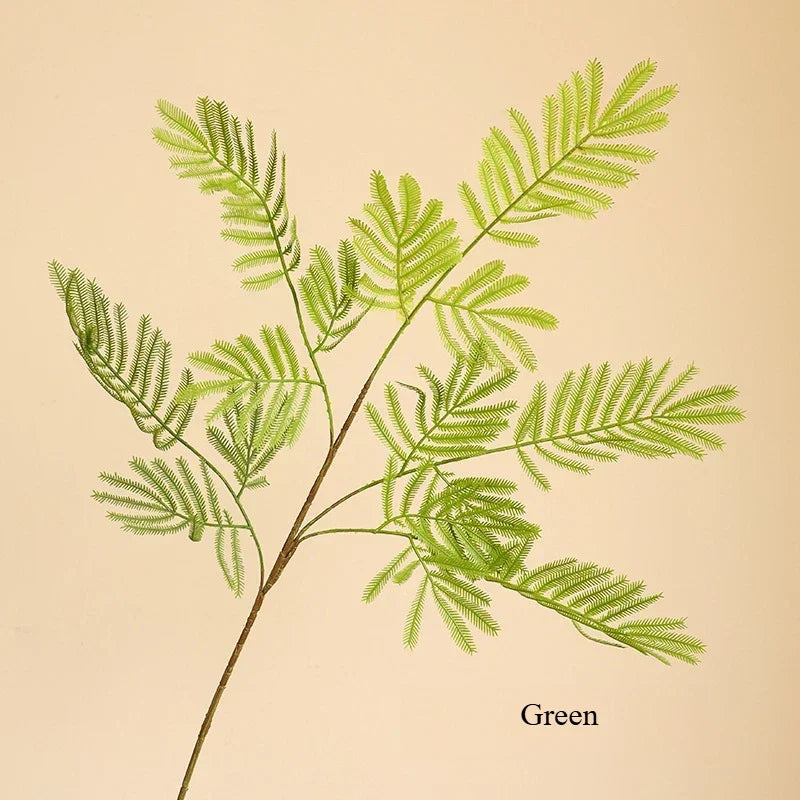 plante artificielle mimosa pour décoration rustique et accessoires photo - vue 8 sur 10