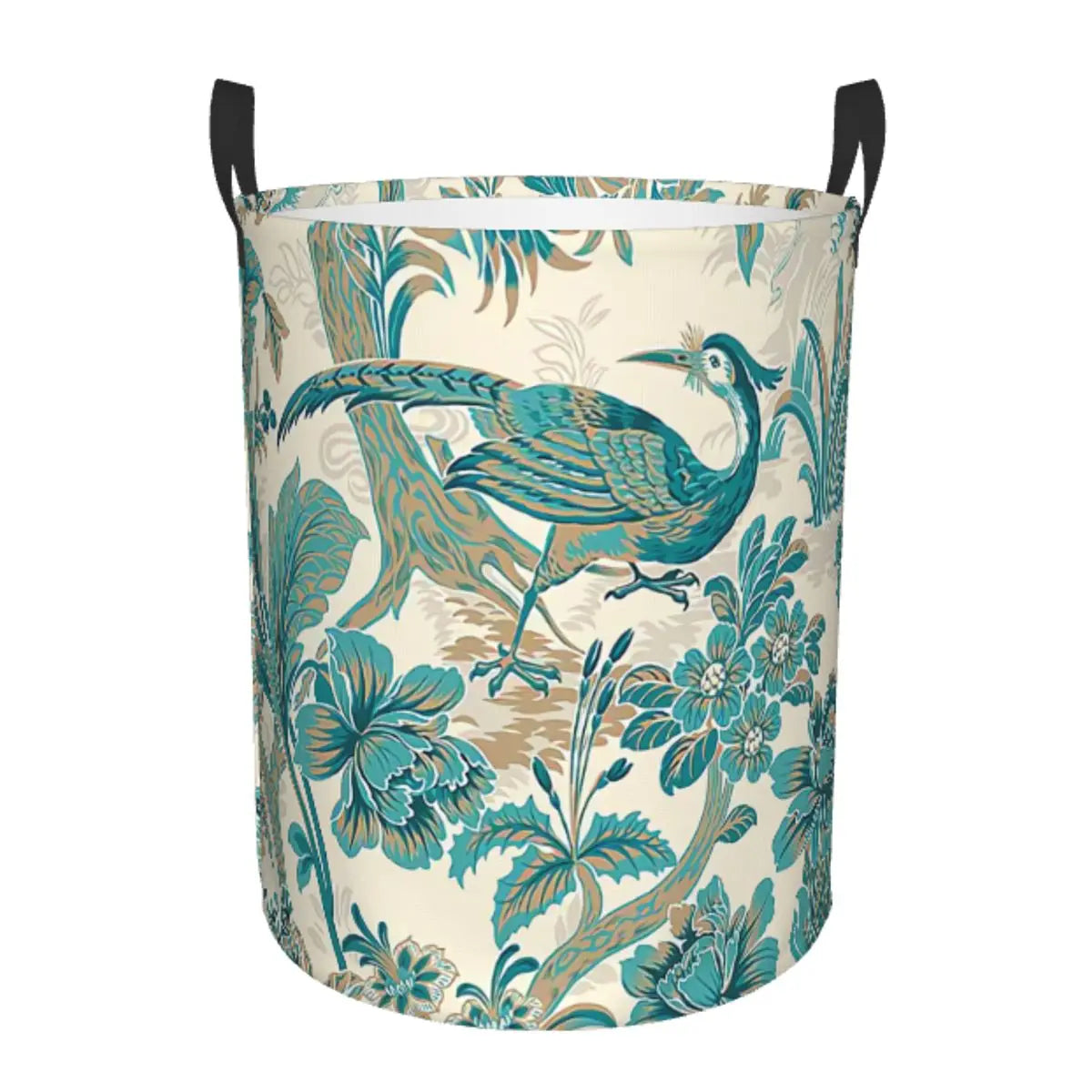 panier à linge pliable personnalisé classique en toile de jouy pour jouets - vue 28 sur 29