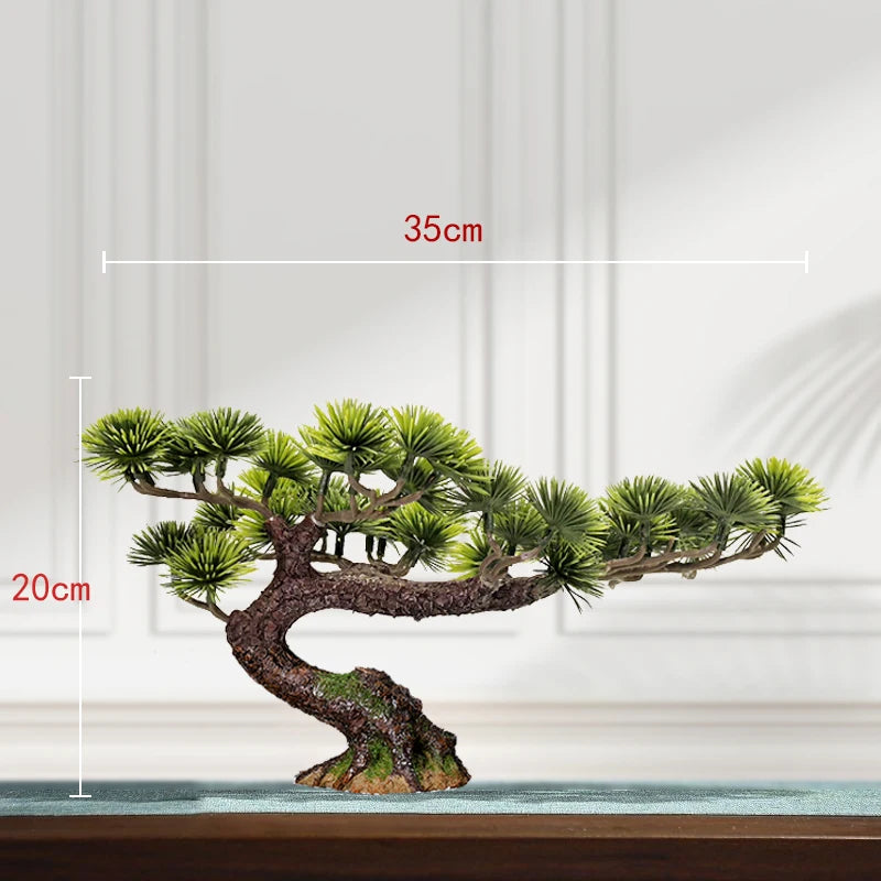 décoration intérieure faux arbre bonsaï style chinois pour un paysage apaisant - vue 16 sur 33