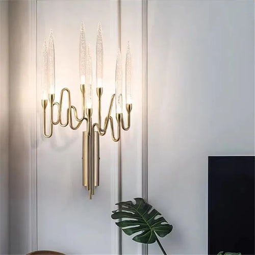 applique murale en cristal design lumineux pour intérieur élégant - vue 2 sur 22