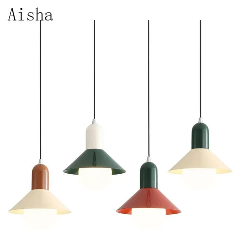 Minimalist LED pendant light for modern interior decor - vue 6 sur 9